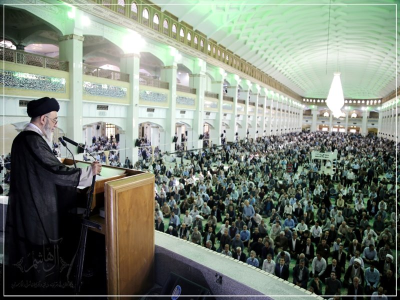 اقامه نماز عید سعید فطر به امامت امام جمعه تبریز