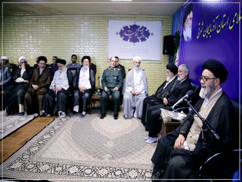 آیین تکریم و معارفه رئیس شورای هماهنگی تبلیغات اسلامی آذربایجان شرقی