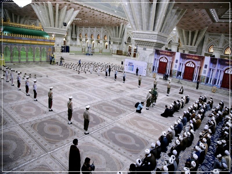 به مناسبت چهلمین سال اقامه نماز جمعه صورت گرفت؛