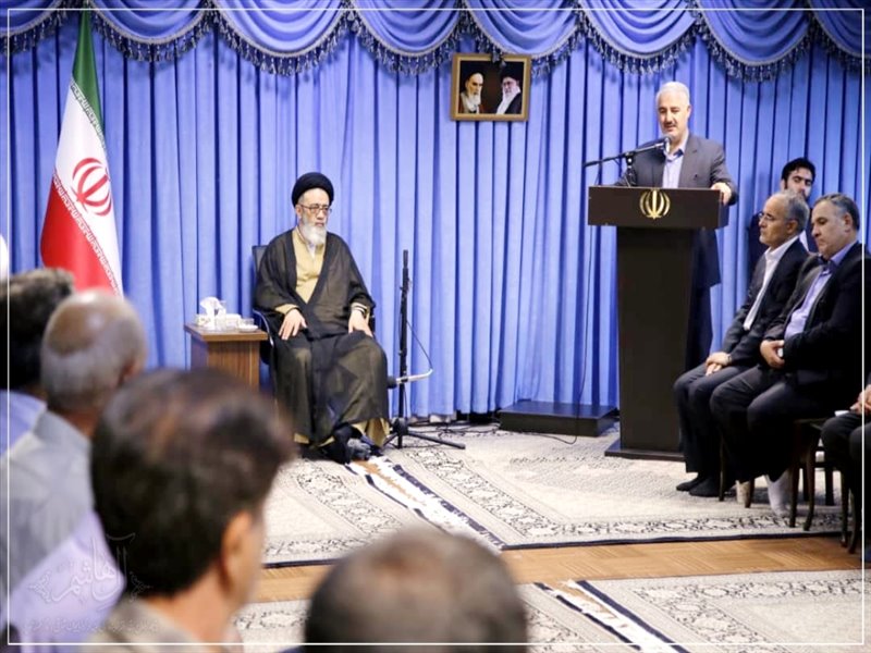 دیدار ائمه جمعه و مسئولان شهرستان مرند و شهر یامچی با نماینده ولی فقیه در استان
