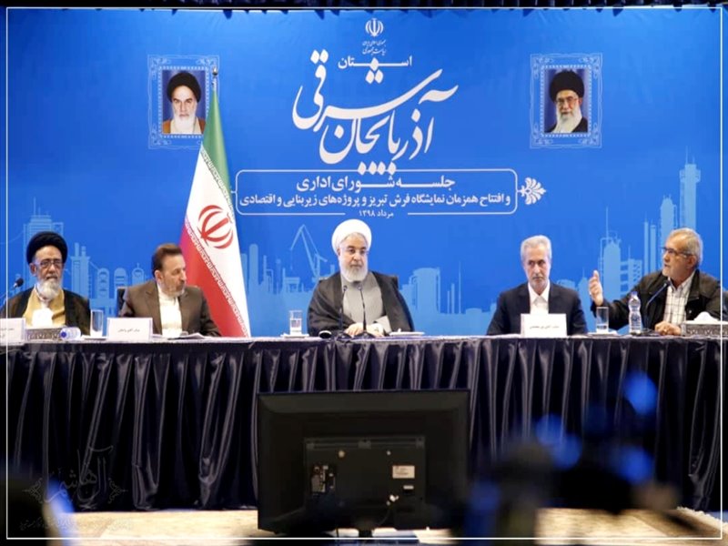 سفر رئیس جمهور به تبریز