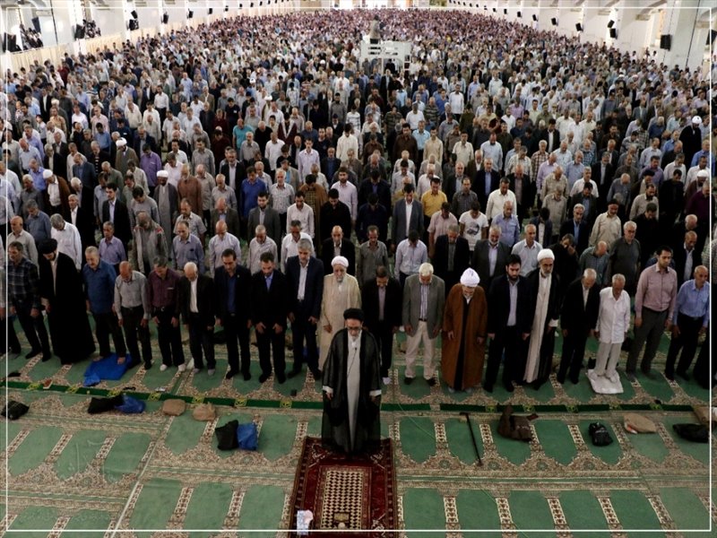 تصاویری از نماز عید قربان در مصلای تبریز