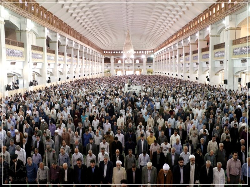 تصاویری از نماز عید قربان در مصلای تبریز