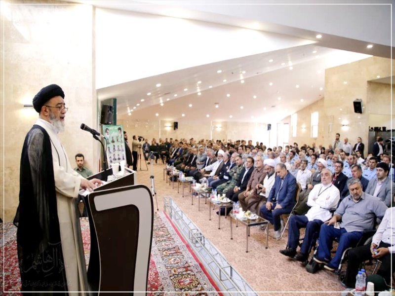 آیین بهره برداری از حرم مطهر شهدای گمنام باغ موزه دفاع مقدس تبریز
