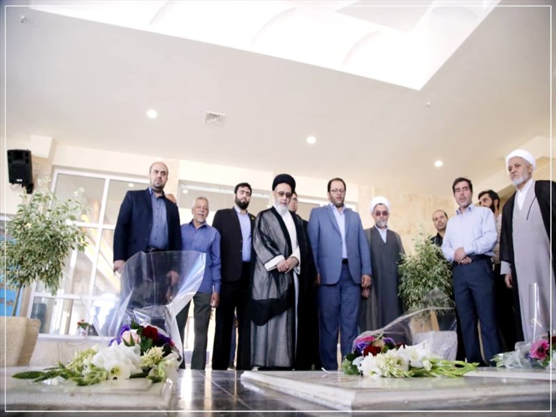 آیین بهره برداری از حرم مطهر شهدای گمنام باغ موزه دفاع مقدس تبریز