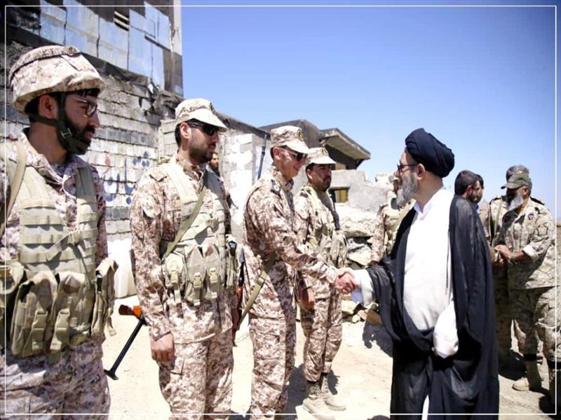 حضور امام جمعه تبریز در نقطه صفر مرزی