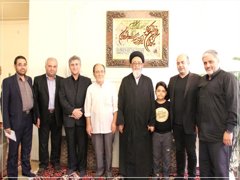 دیدار با ابوالشهیدین حاج مقصود پوررادی