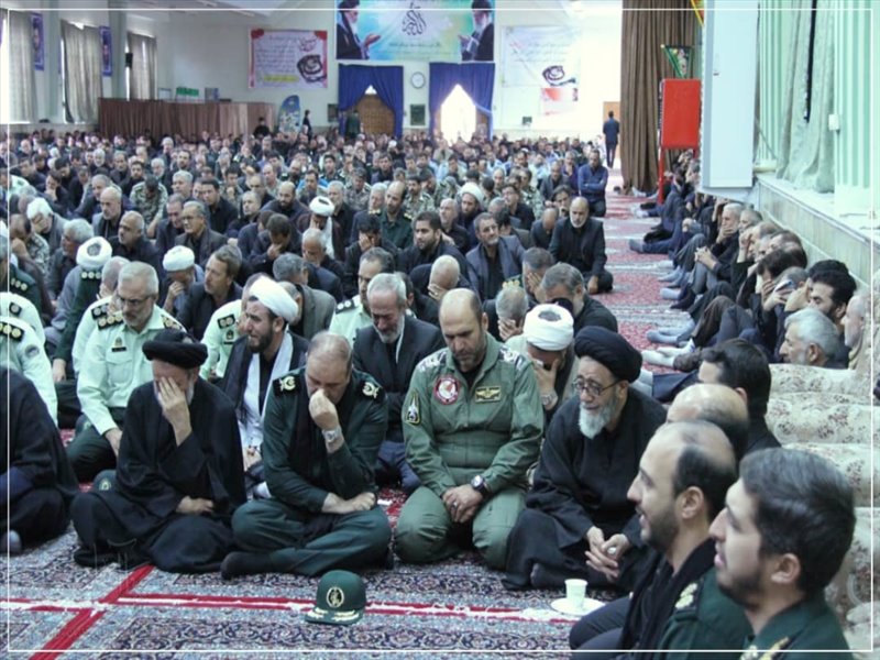 مراسم عزاداری نیروهای مسلح مستقر در آذربایجان شرقی