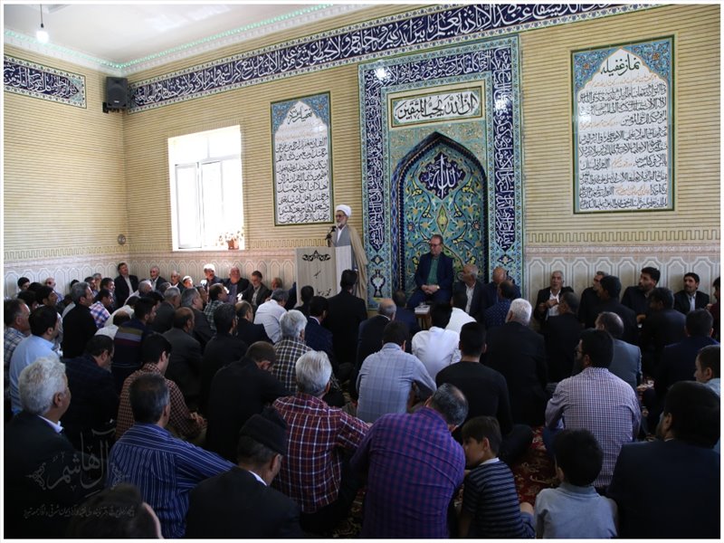 مسجد روستای جوریم بستان آباد بهره برداری شد