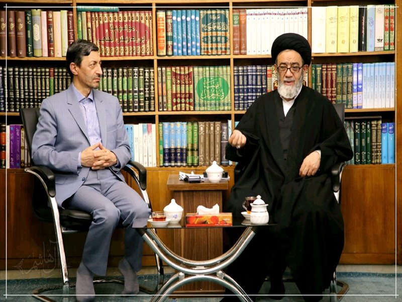 رئیس کمیته امداد امام خمینی(ره) کشور با نماینده ولی فقیه در استان دیدار کرد