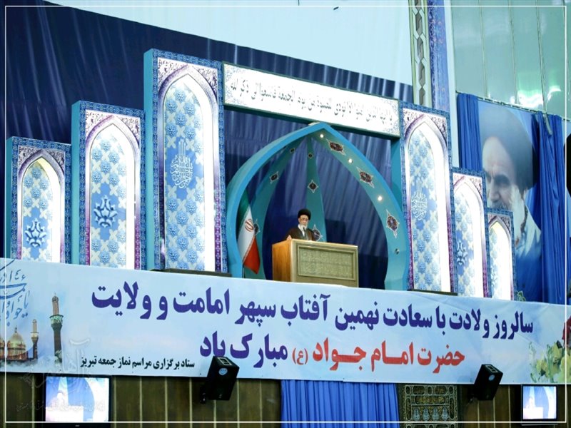 تصاویر آخرین نماز جمعه تبریز در سال ۹۷