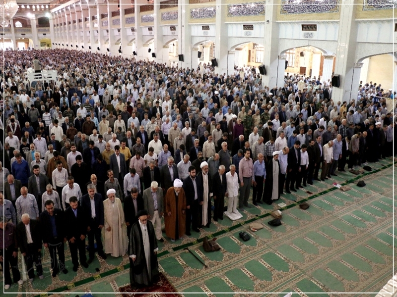 تصاویری از نماز عید قربان در مصلای تبریز