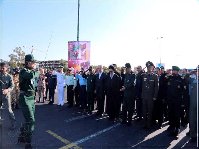 رژه نیروهای مسلح در تبریز
