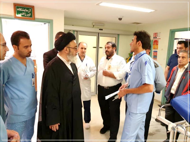 بازدید شبانه از اورژانس چند بیمارستان در تبریز