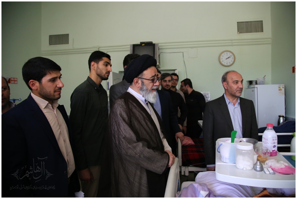 بازدید آل هاشم از آسایشگاه بابا‌ باغی تبریز