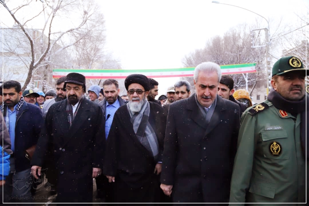 حضور حماسی مردم آذربایجان شرقی در راهپیمایی ۲۲ بهمن ۹۸