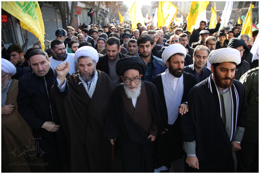 خروش انقلابی مردم تبریز علیه فتنه گران