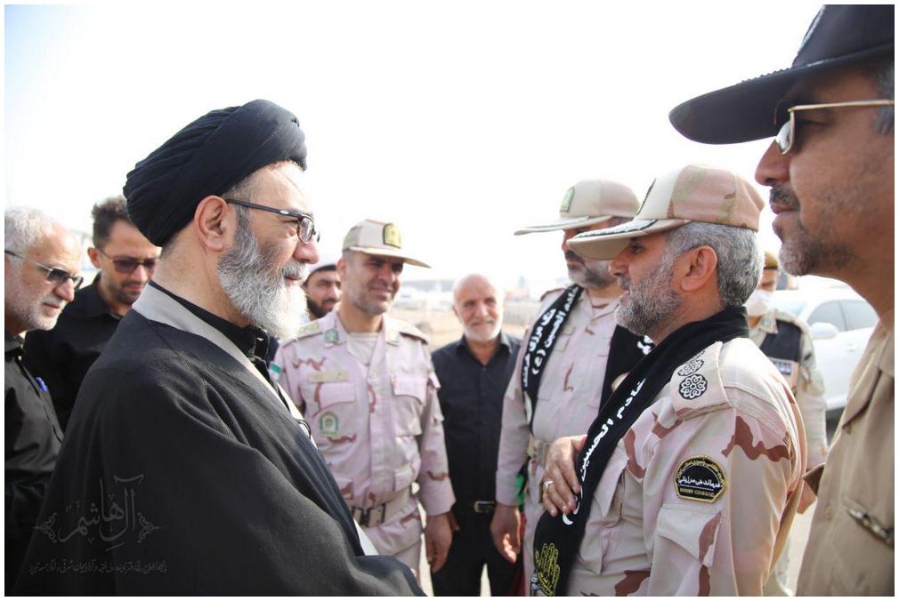 بازدید حجت الاسلام‌ والمسلمین آل هاشم از مرز شلمچه