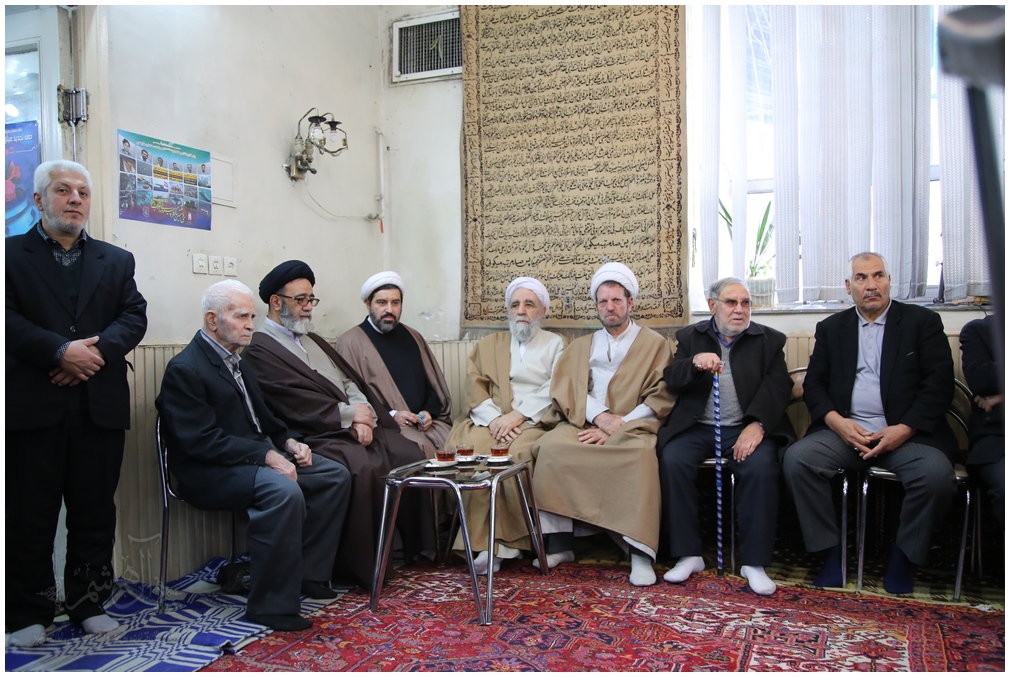 مراسم کلنگ زنی مسجد ملاحسن خیابان شهید مفتح