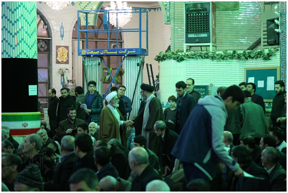 گرامیداشت دهه فجر در مسجد مهدیه تبریز