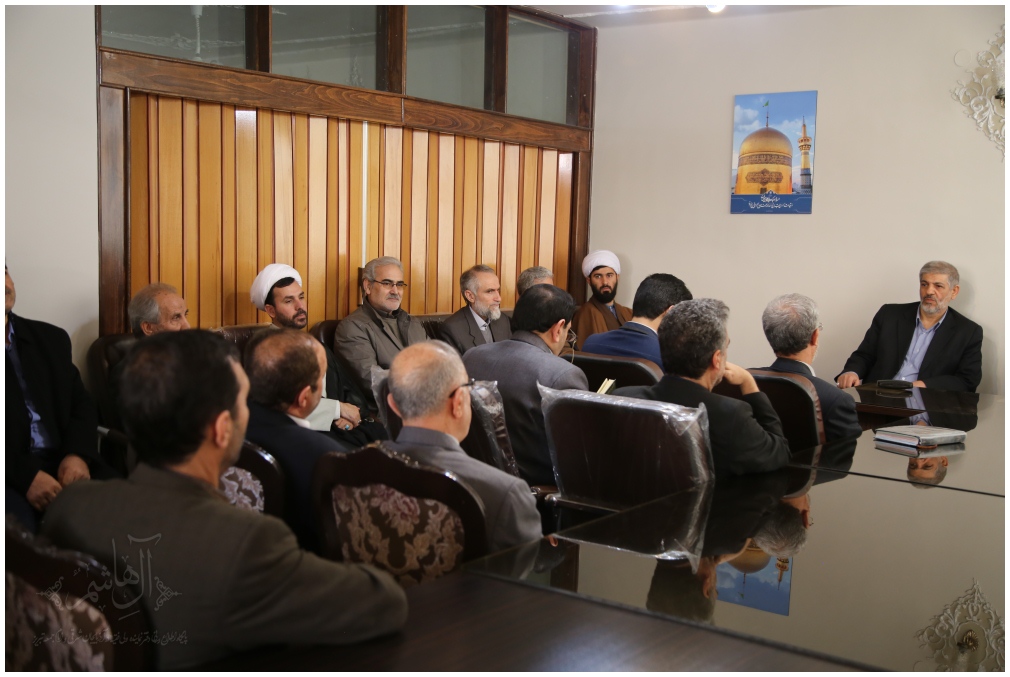 جلسه درس اخلاق ویژه خادمان رضوی در تبریز