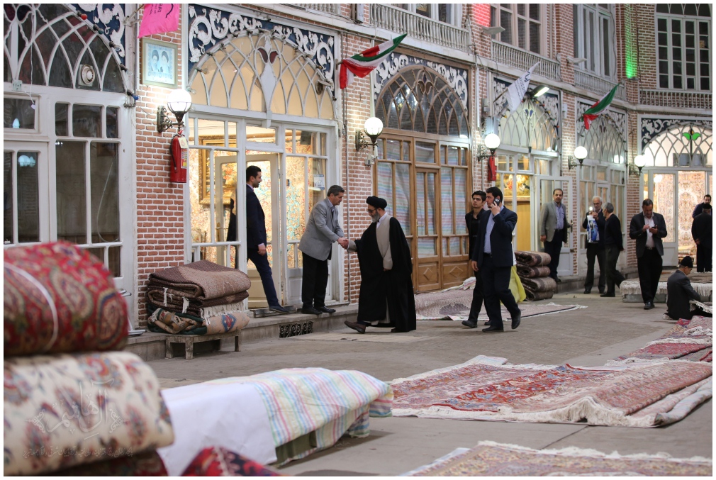 حضور در بازار بزرگ تبریز به روایت تصویر